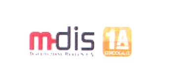 Loghi di m-dis Distribuzione Media e di Prima Edicola