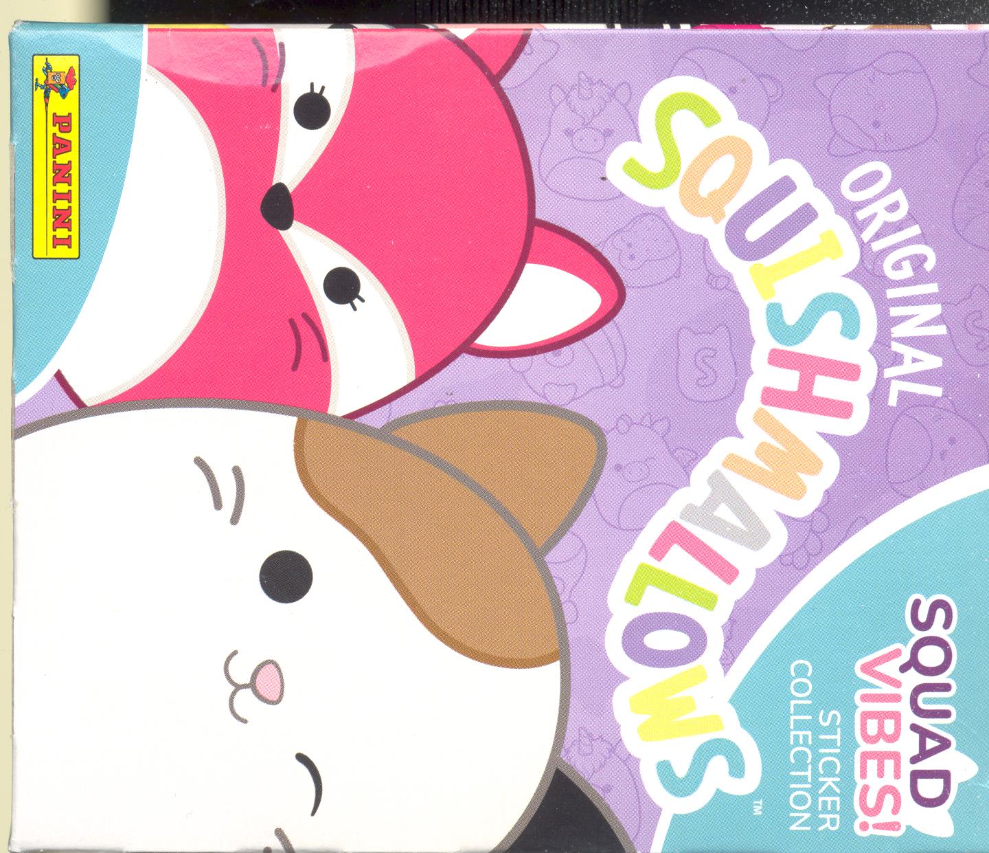 Confezione delle figurine Panini Squishmallows Squad Vibes